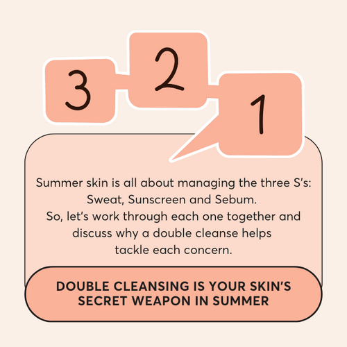 Double Cleansing is Your Skin’s Secret Weapon in Summer